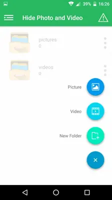 Hide Photo and Video android App screenshot 0